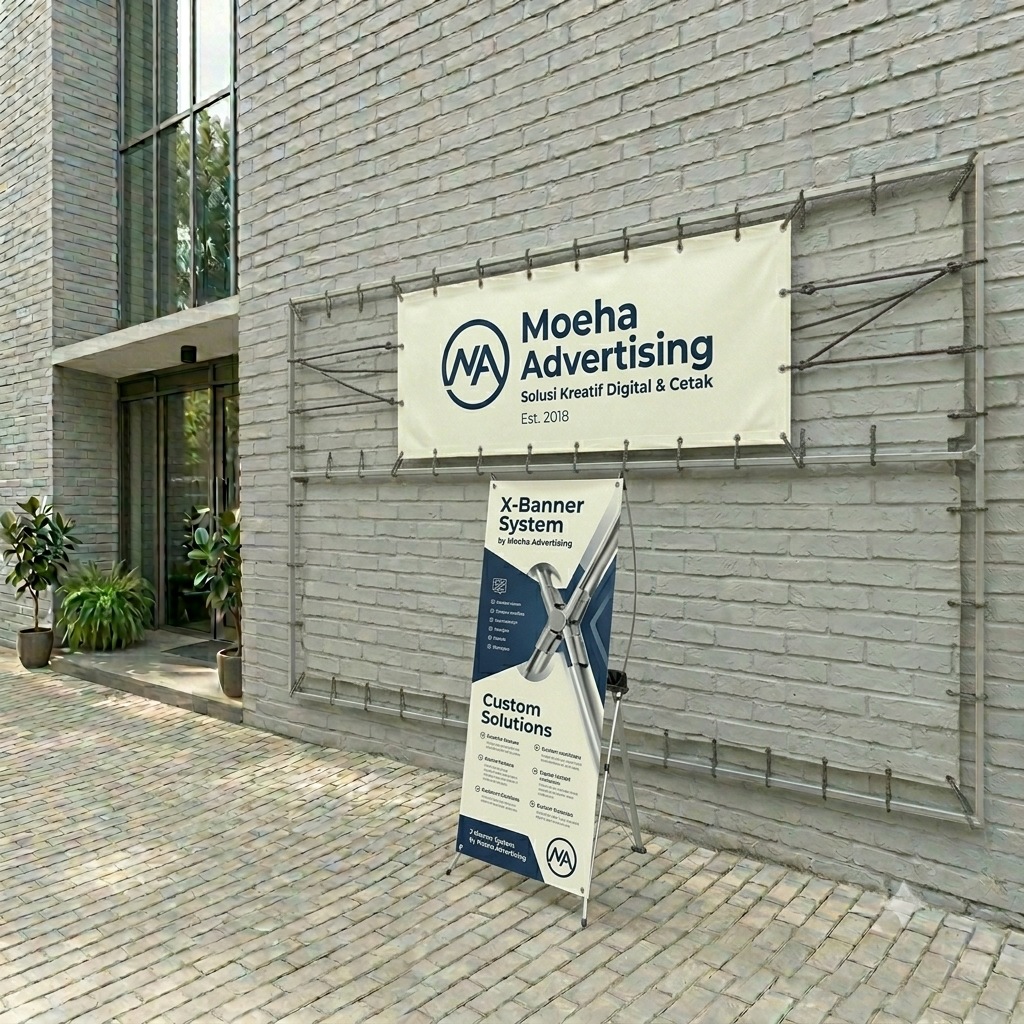 X banner 0,6 x 1,6 m